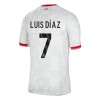 Camiseta de fútbol Liverpool Luis Diaz 7 Tercera Equipación 2024-25 - Hombre